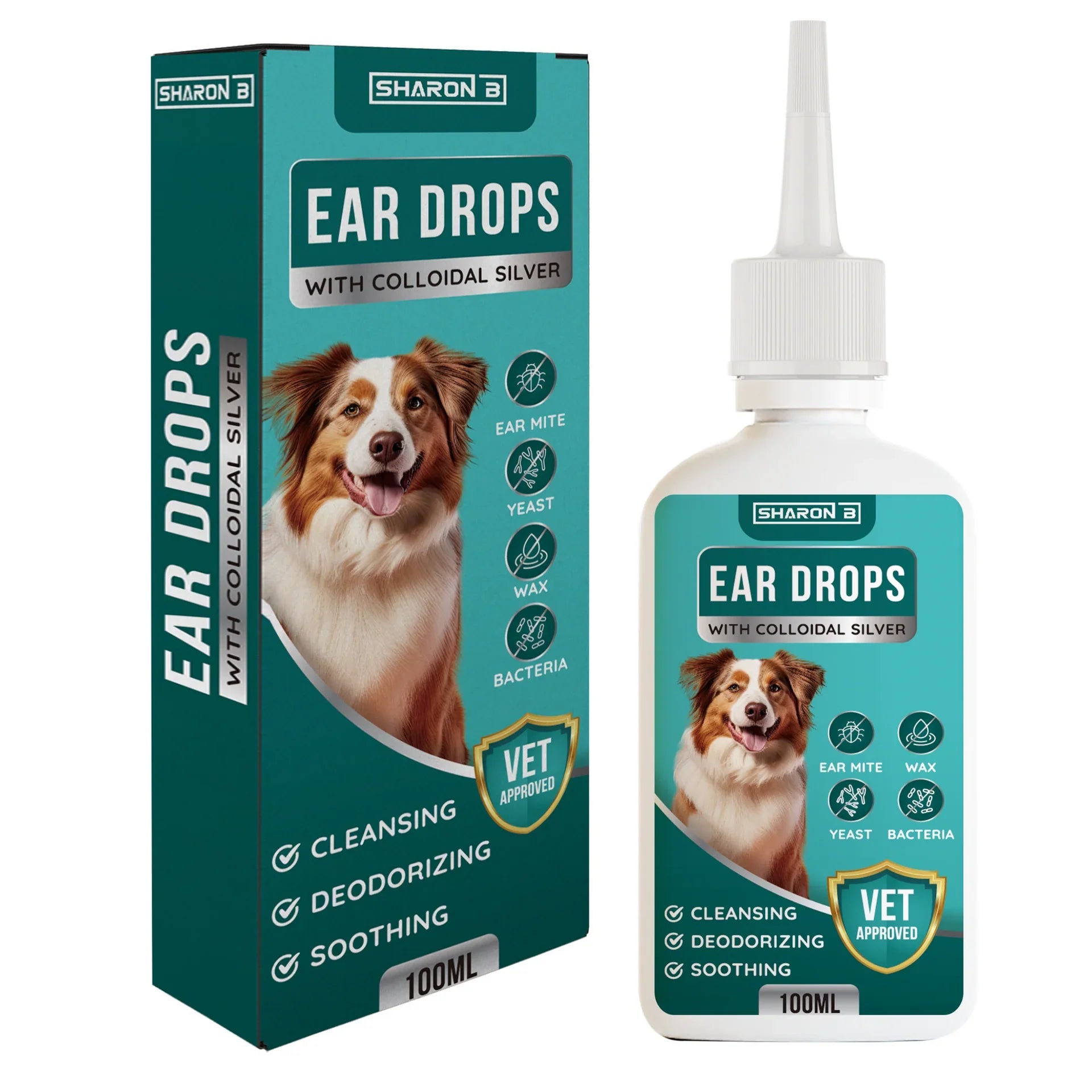 Eardrops with Colloidal Silver 100ml